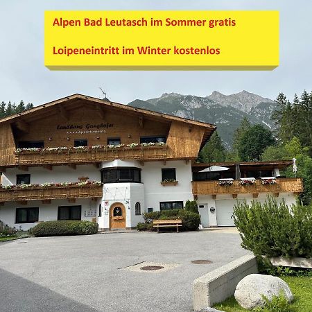 W5 Haus Ganghofer Apartment Leutasch Bagian luar foto