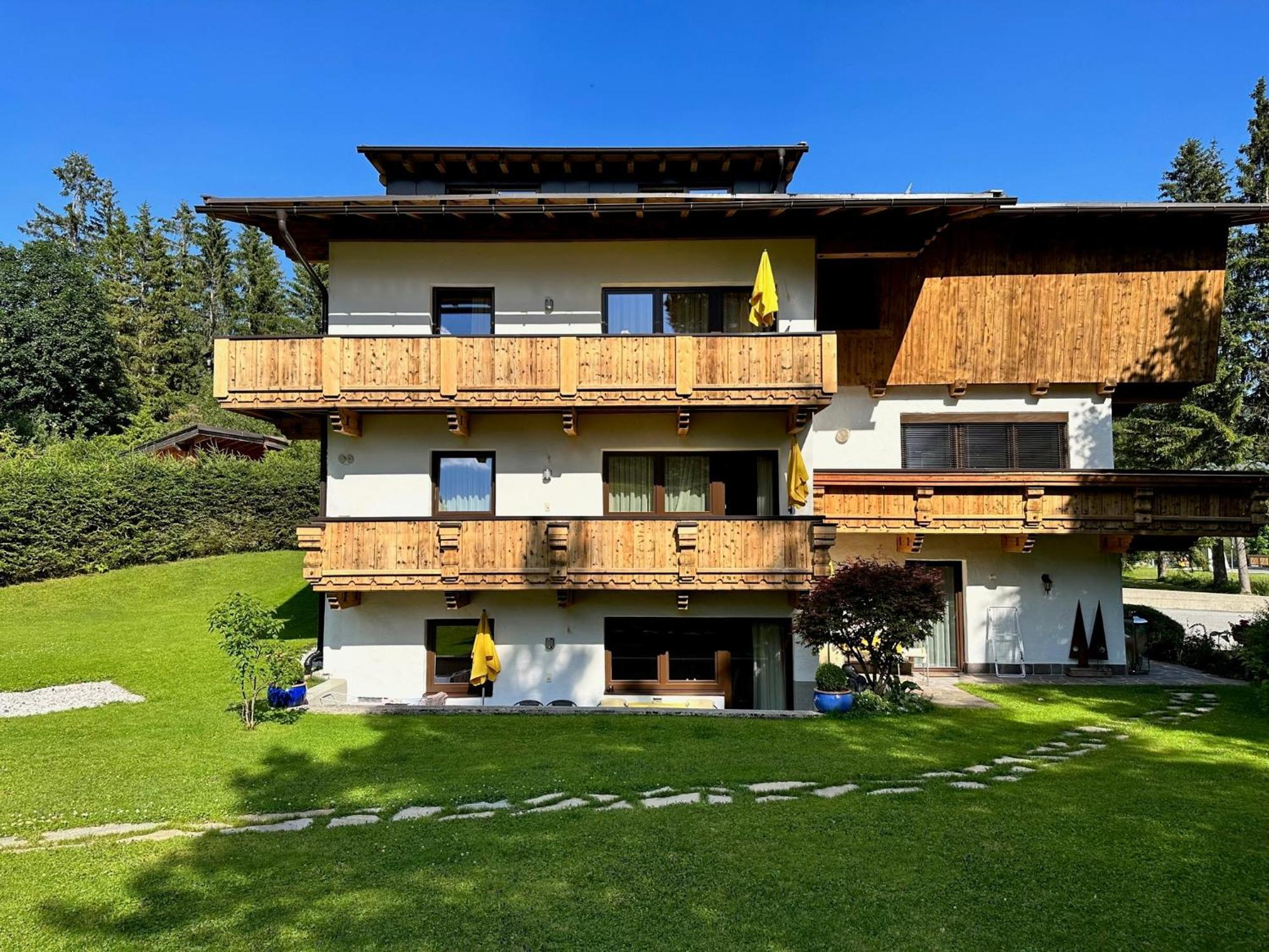 W5 Haus Ganghofer Apartment Leutasch Bagian luar foto